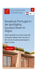 Website voor Koop een huis in Portugal